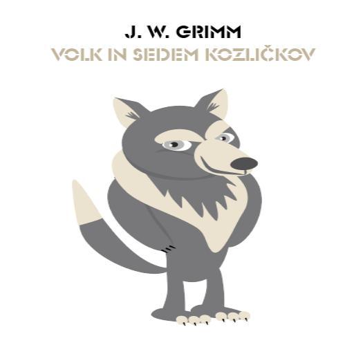 book cover for Volk in sedem kozličkov