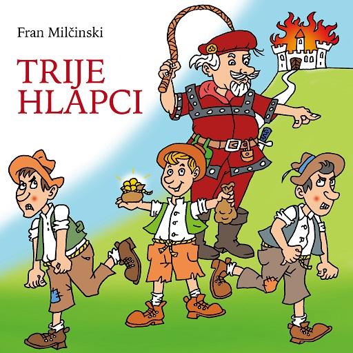 book cover for Trije hlapci