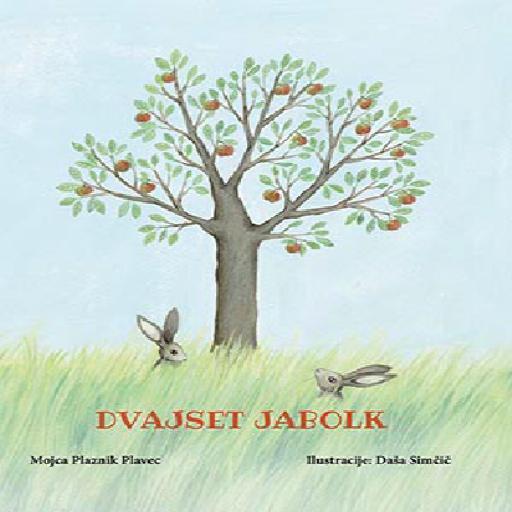 book cover for Dvajset jabolk