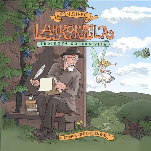 book cover for Lahkokrila, Trdinova gorska vila