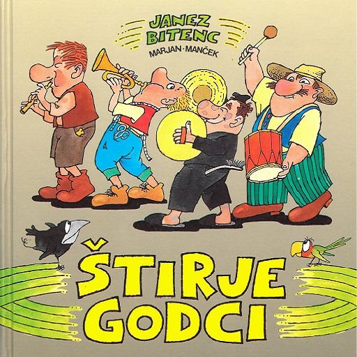 book cover for Štirje Godci