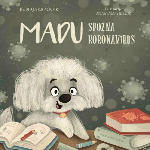 book cover for Madu spozna koronavirus