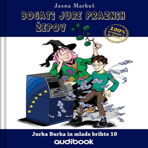book cover for Bogati Jure praznih žepov