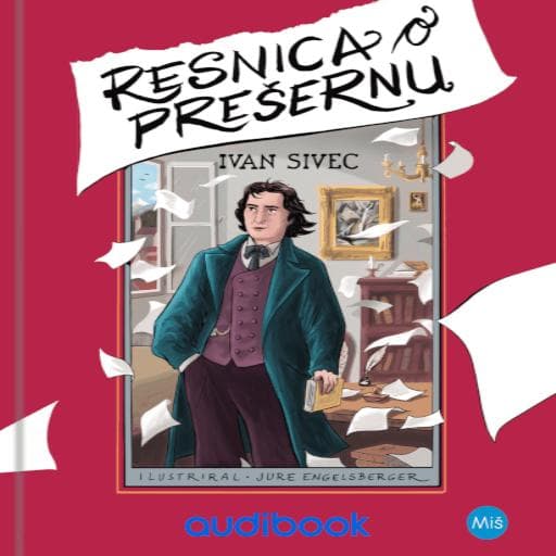 book cover for Resnica o Prešernu