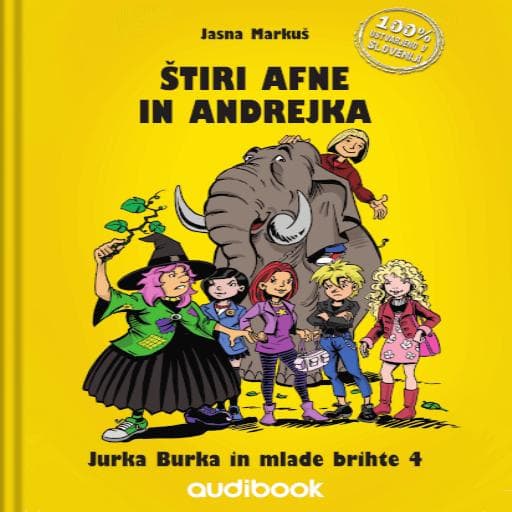 book cover for Štiri afne in Andrejka