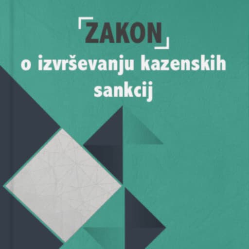 book cover for Zakon o izvrševanju kazenskih sankcij (ZIKS-1)