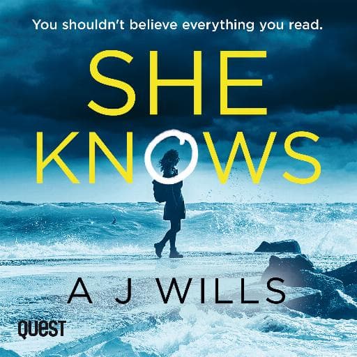 book cover for She Knows