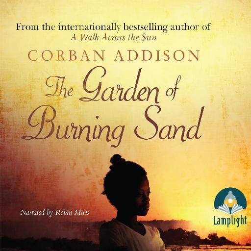 book cover for The Garden of Burning Sand