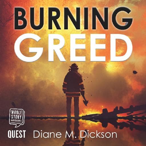 book cover for Burning Greed