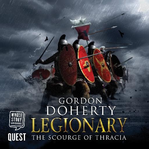 book cover for Legionary: The Scourge of Thracia
