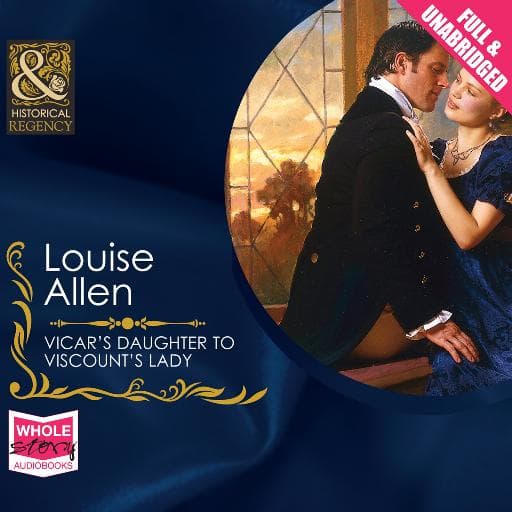 book cover for Vicar's Daughter to Viscount's Lady