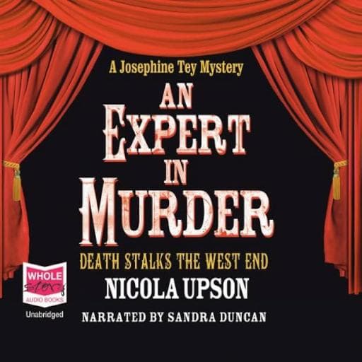 book cover for An Expert in Murder