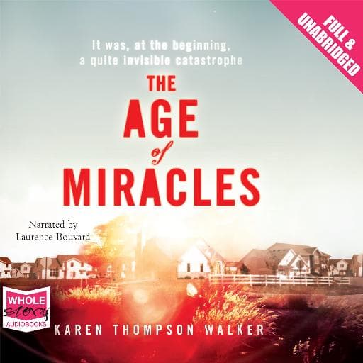 book cover for The Age of Miracles