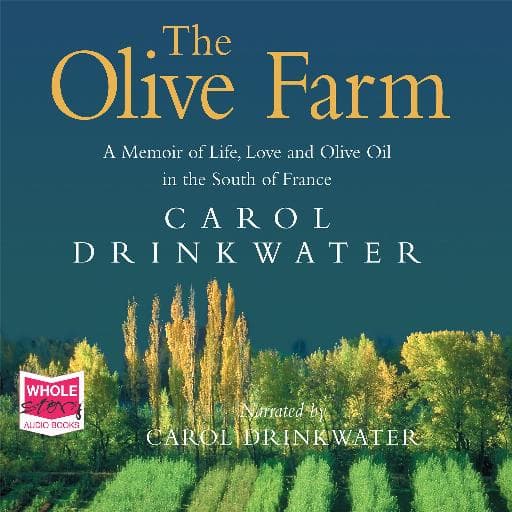 book cover for The Olive Farm