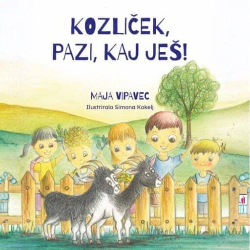 book cover for Kozliček, pazi kaj ješ