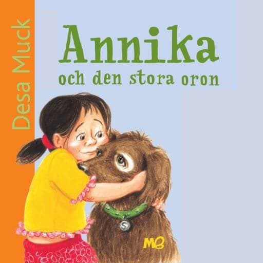 book cover for Annika och den stora oron