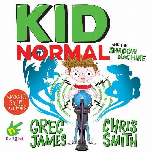 book cover for Kid Normal and the Shadow Machine