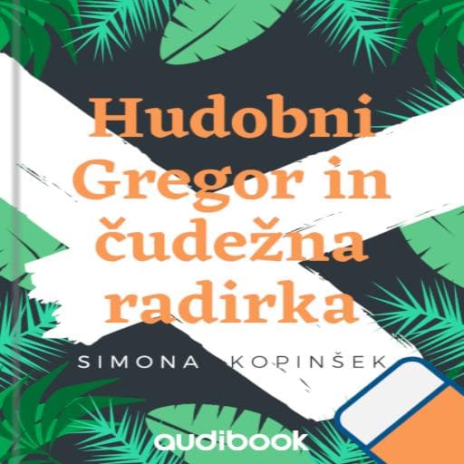 book cover for Hudobni Gregor in čudežna radirka