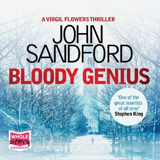 book cover for Bloody Genius