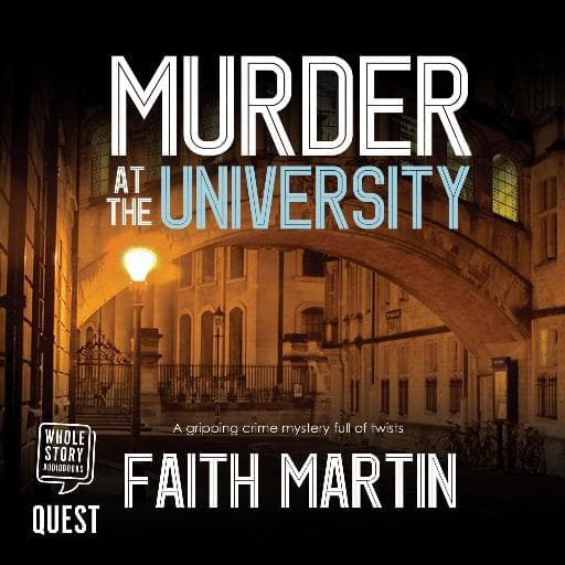 book cover for Murder at the University