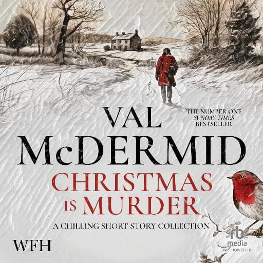 book cover for Christmas is Murder