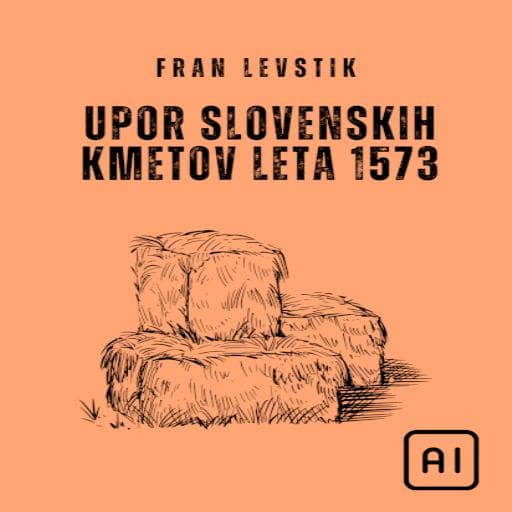 book cover for Upor slovenskih kmetov leta 1573