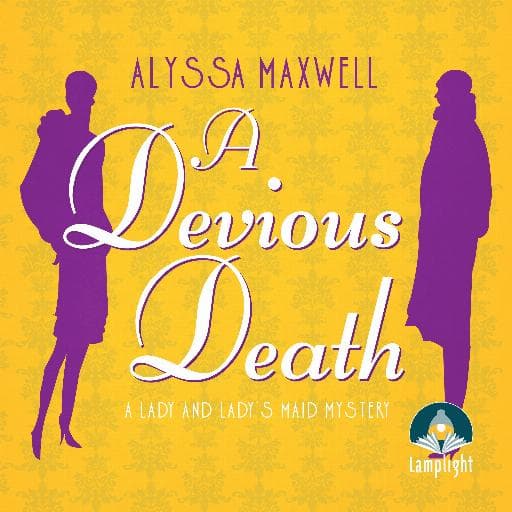 book cover for A Devious Death