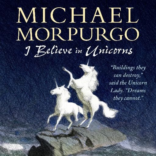 book cover for I Believe in Unicorns