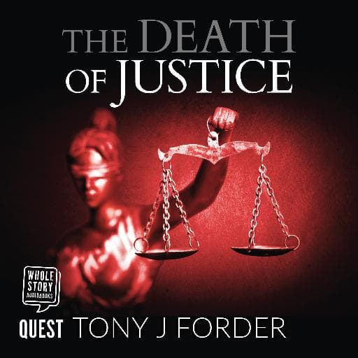 book cover for The Death of Justice