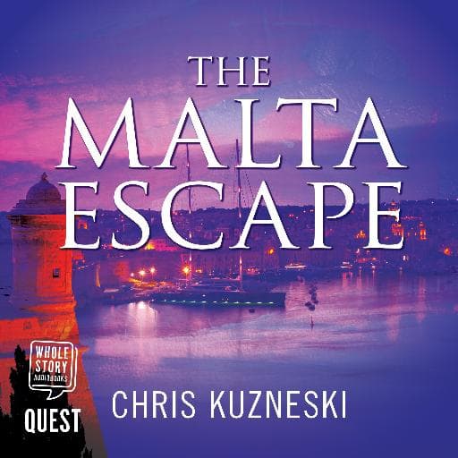 book cover for The Malta Escape
