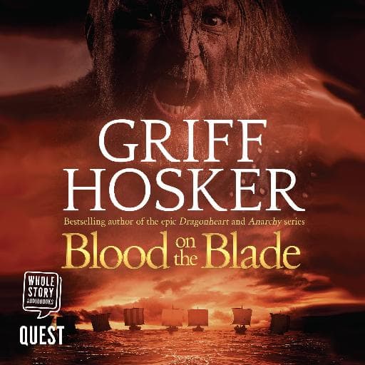 book cover for Blood on the Blade