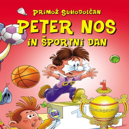 book cover for Peter Nos in športni dan
