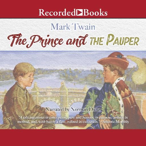 book cover for The Prince and the Pauper