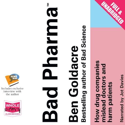 book cover for Bad Pharma