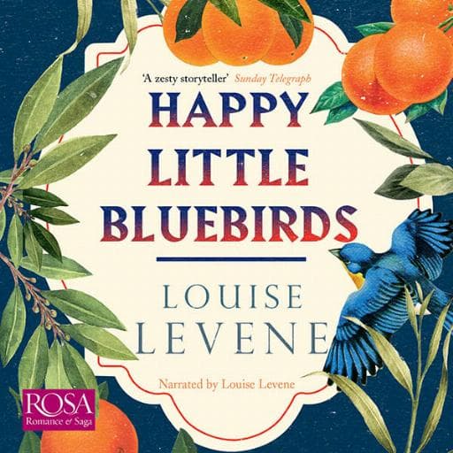 book cover for Happy Little Bluebirds