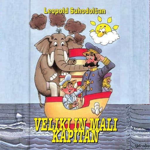 book cover for Veliki in mali kapitan