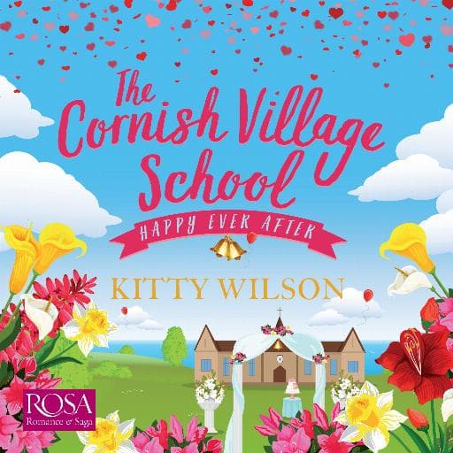 book cover for The Cornish Village School