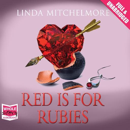book cover for Red is for Rubies