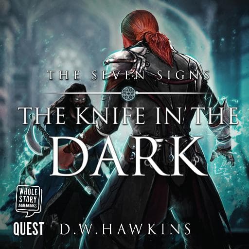 book cover for The Knife in the Dark