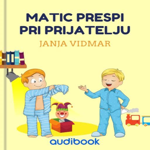 book cover for Matic prespi pri prijatelju