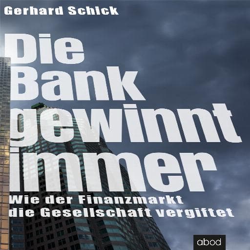 book cover for Die Bank gewinnt immer
