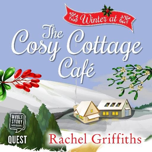 book cover for Winter at the Cosy Cottage Cafe
