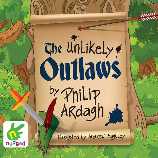 book cover for The Unlikely Outlaws