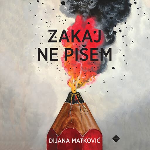 book cover for Zakaj ne pišem