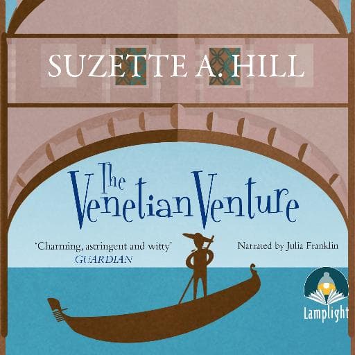 book cover for The Venetian Venture