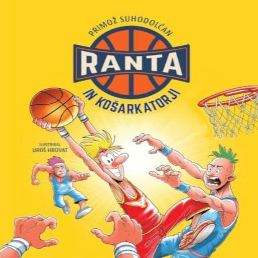 book cover for Ranta in košarkatorji