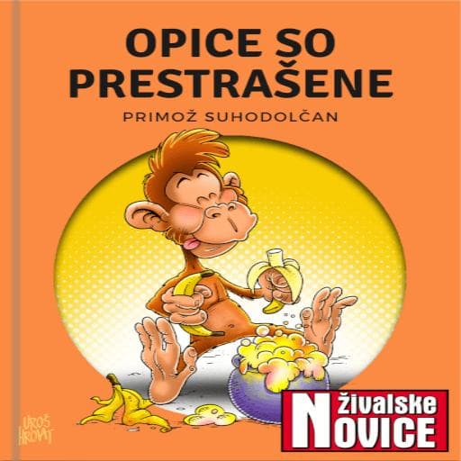 book cover for Opice so prestrašene