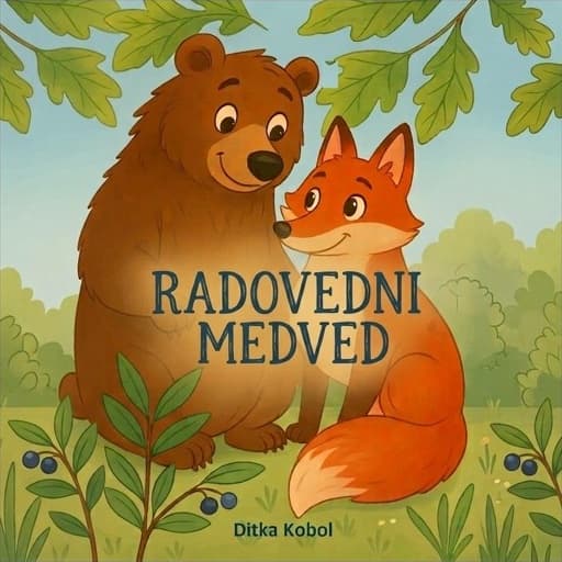 book cover for Radovedni medved