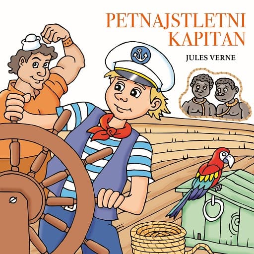 book cover for Petnajstletni kapitan