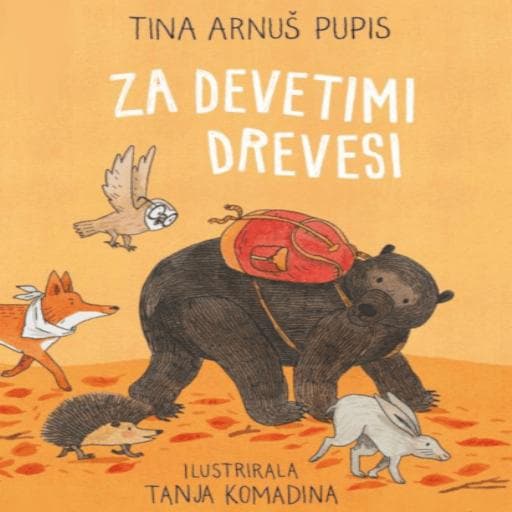 book cover for Za devetimi drevesi